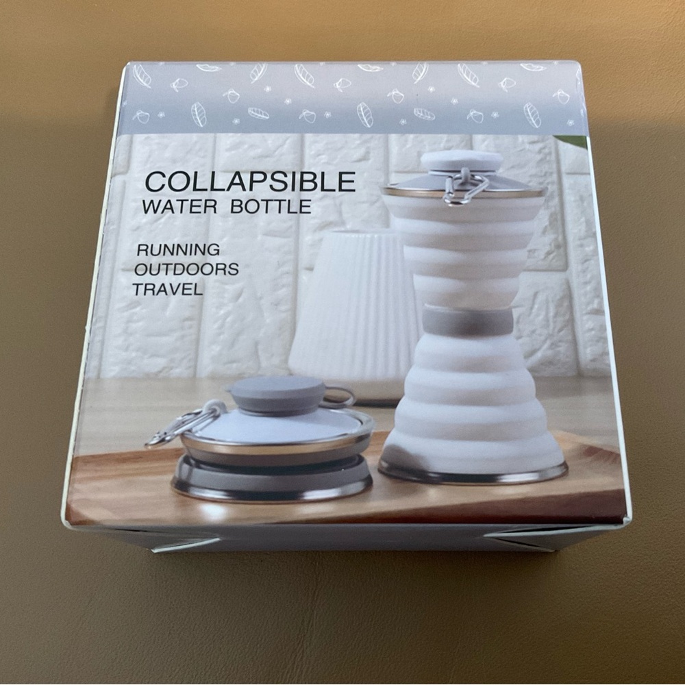 Collapsible Water Bottle, foldable, NEW IN BOX